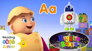 Learn Letter A 🔤 Reggie’s Boxes 🎁 Learning Letters