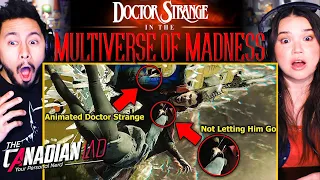 Watched DOCTOR STRANGE MULTIVERSE OF MADNESS Trailer #2 in 0.25x Speed - What I Found - Reaction!