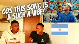 Trueno - DANCE CRIP (Video Oficial)[REACTION] / FIRST TIME REACTING TO ARGENTINE RAP