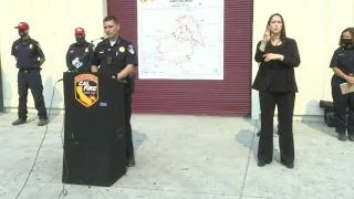 CAL FIRE gives update on Glass Fires in Northern CA