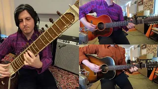 Norwegian Wood (This Bird Has Flown)- The Beatles (Guitar and Sitar Cover)