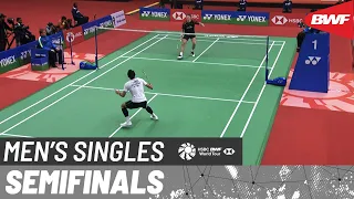 YONEX SUNRISE India Open 2023 | Viktor Axelsen (DEN) [1] vs. Jonatan Christie (INA) [4] | SF