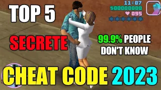 GTA Vice City Top 5 Cheat Codes ( New 2023 ) | GTA Vice City Cheat Codes | SHAKEEL GTA