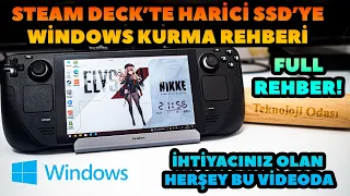 Steam Deck Windows Kurulum Rehberi. %100 Herşey Dahil Rehber! Başka Bir Bilgiye İhtiyacınız Yok!