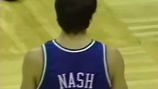 Steve Nash Mavericks 10pts 11asts vs Timberwolves (2001)