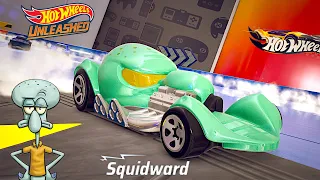 HOT WHEELS UNLEASHED – New Car Squidward SpongeBob Racing Season – Basement Videogame Customization