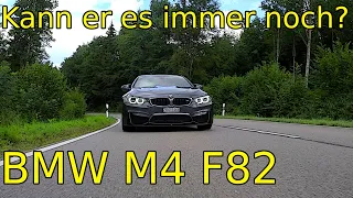 BMW M4 F82: Langsamer durch Spoiler? 100-200km/h, 200-250km/h + Auspuffschellen nachrüsten.