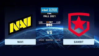 🔴  RU   Natus Vincere vs Gambit BO3 IEM Fall RMR 2021