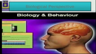 PSYC 101: SESSION 5 - THEORETICAL PERSPECTIVES 1