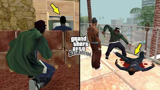 What happens if Ryder steals Madd Dogg Rhymes from his mansion in GTA San Andreas?