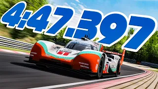 Porsche 919 Evo Tribute | On-board World Record lap | Nordschleife | 4.47.397 | #AssettoCorsa