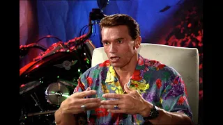 Rewind: Arnold Schwarzenegger "Terminator 2" interview 1991