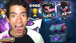 ABRI EL NUEVO MEJOR COFRE DE CLASH ROYALE, COFRE DE ELECCION DE 6400 COPAS | TheDonato