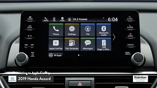 2019 Honda Accord | How to Connect to Apple CarPlay | Rairdon Automotive Group