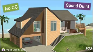 Speed Build Casa Familiar em lote de Praia no The Sims 2