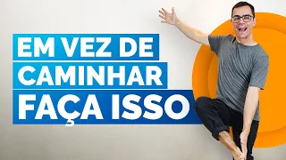 🚶‍♂️CAMINHADA EM CASA PARA EMAGRECER | Aula de Ginástica FÁCIL para Iniciantes | Aurélio Alfieri