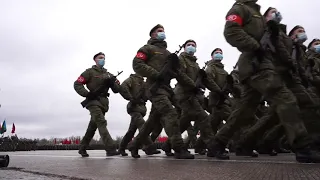 Russian Army Parade Rehearsal April 21, 2021