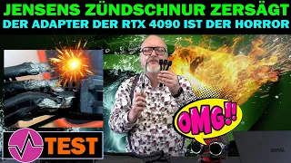 Das Grauen hat ein Gesicht: NVIDIAs feuriger 12+4 Pin Adapter für die GeForce RTX 4090 analysiert!