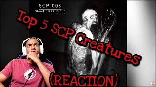 Top 5 Scariest SCP's Caught On Camera REACTION