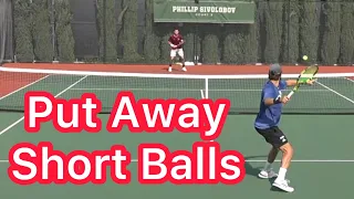 How To Put Away Short Balls (3 Perfect Tennis Tips)