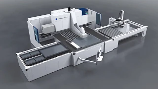 TRUMPF Bending: Automated loading and unloading of the TruBend Center 7030