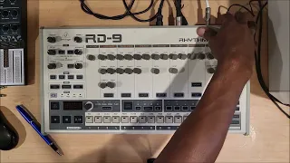 BEHRINGER RD-9 PROGRAM FROM SCRATCH IN TWO MINUTES