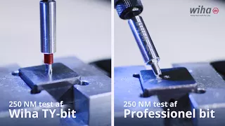 Wiha TY-bit VS. Professional bit