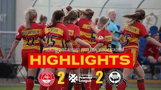 Aberdeen v Partick Thistle - Match Highlights - 21st August 2022