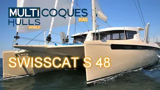 SWISSCAT S48 Catamaran - Boat Review Teaser - Multihulls World - Multicoques Mag