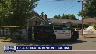 Police investigating after 1 killed, 1 hurt in Renton shooting | FOX 13 Seattle