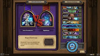 Karazhan in 2024 Class Chalendge Jaina Praudmoore vs Nightbane