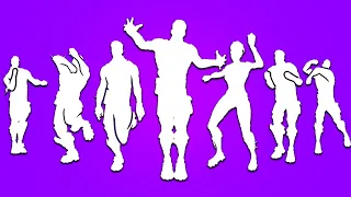 All Fortnite TikTok Dance & Emotes! #1 (The Flow, Blinding Lights, Rollie, Say So, Out West..)