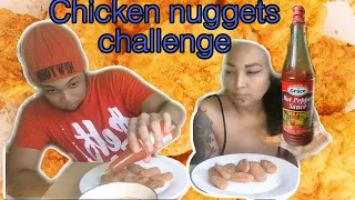 Chicken nuggets challenge in minute!!