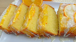 Easy and Quick, Orange Cake Recipe - Cake in 5 Minutes! You Will Make This Every Day!