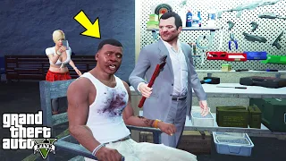 Michael KIDNAPPED FRANKLIN in GTA 5 (Secret Rescue Mission)