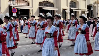 Trachten- und Schützenumzug Oktoberfest München 2023