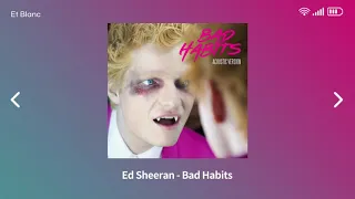 Ed Sheeran - Bad Habits [ 1Hour ]