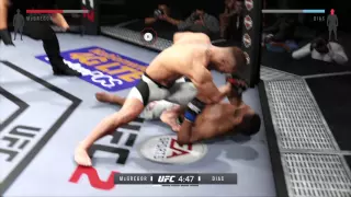 Connor McGregor Vs Dias 13 second knockout (UFC2)