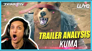 TEKKEN 8 - KUMA Trailer - ELECTRICS Reaction and Analysis