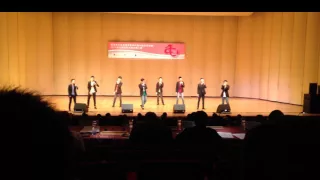 2015 HKIAC - Vocal Band (Acappella) - Wah Yan College, Kowloon - Happy (Pharrell Williams)