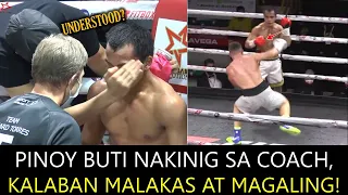 PINOY BUTI NAKINIG SA COACH, KALABAN MALAKAS AT MAGALING!