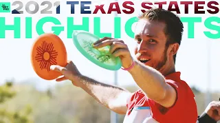 The BEST Highlights from 2021 Texas State Disc Golf Championship | Jomez