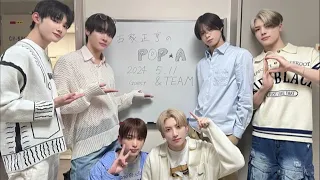 [📻] &TEAM on NHK POP A | 11-MAY-24