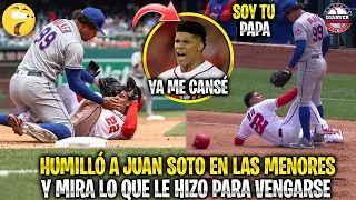 Este LANZADOR se BURLÓ y HUMILLÓ a JUAN SOTO en Ligas Menores y NO CREERAS lo que ESTE le HIZO | MLB