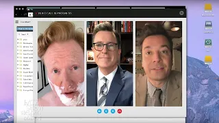 Conan, Colbert And Fallon Attempt Comedy Collusion