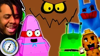 MERMAID MAN AND GOOFY GOOBER ARE GONNA KILL ME!!! | Around The Clock At Bikini Bottom Part 5