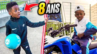 CET ENFANT DE 8 ANS EST TROP FORT EN RAP!