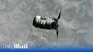 LIVE: SpaceX Cygnus cargo spacecraft arrives at the ISS