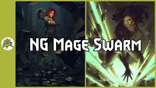 NG Mage Swarm by Molegion - Gwent deck gameplay (Calveit / Nilfgaard)