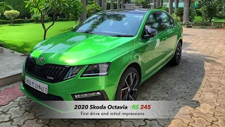 Skoda Octavia RS245 - First Drive and Impressions #OctaviaRS245
